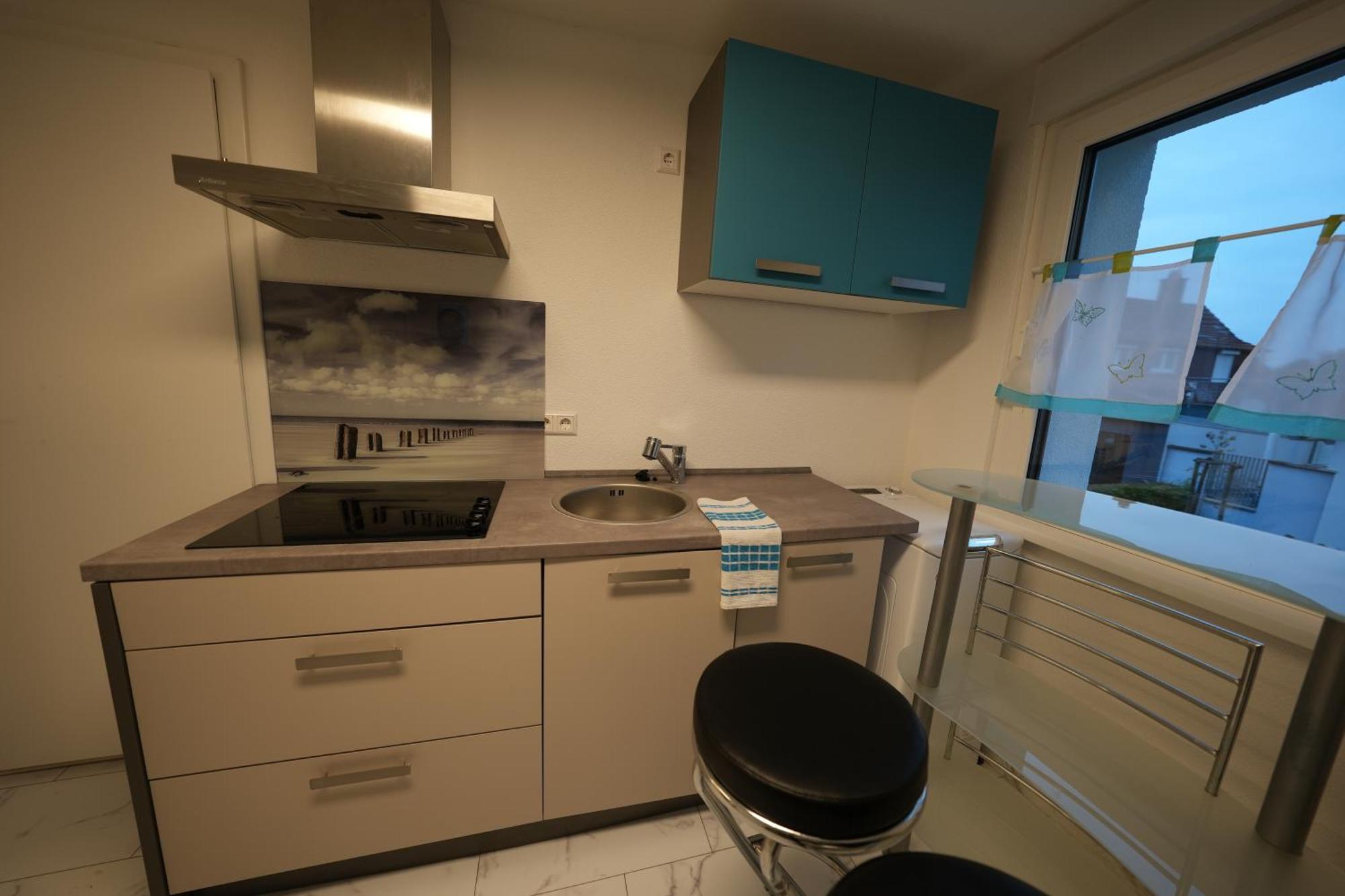 Stilvolle 2-Zimmer-Oase Mühlacker Buitenkant foto